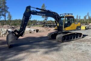 Volvo EC 140C LM Metsäalustalla