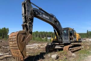 Volvo EC 480 DL + Trimble 3D