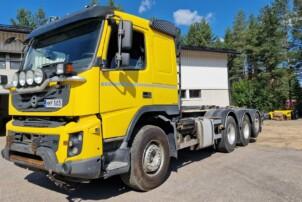 Volvo FMX 13 460 8x4 Hiab koukkulaite, auraus hydraul.