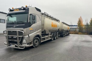 Volvo FH 540 + 5-aks kärry