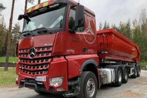 Mercedes-Benz Arocs 2645 6x4 + Kässbohrer