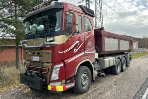 Volvo FH 540 8x4 Auravarustus + vaijerilaite