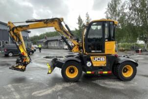 JCB Hydradig 110 W + Leica iCON 3D