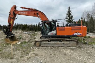 Hitachi ZX350LC-6 + Novatron 3D