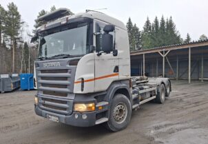 Scania R (11,12) C-6X2 26t Z koukkulaitteella