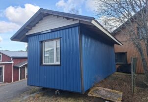 Kuljetettava majoituskontti