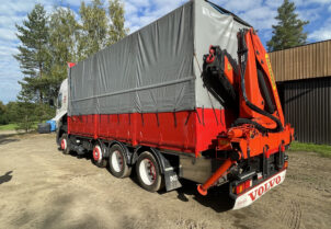 Volvo FH12 8x2 + Palfinger PK14080
